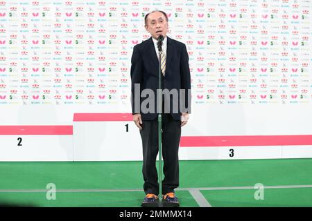 Tokyo, Japan. 29th Jan, 2023. Table Tennis : All Japan Table Tennis Championships 2023 Award ceremony at Tokyo Metropolitan Gymnasium in Tokyo, Japan . Credit: AFLO SPORT/Alamy Live News Stock Photo