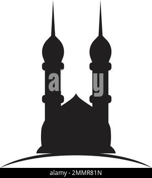 mosque logo stock vektor template Stock Vector