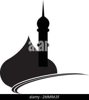 mosque logo stock vektor template Stock Vector