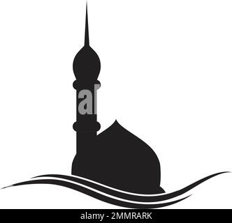 mosque logo stock vektor template Stock Vector