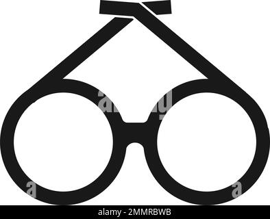 glasses logo stock vektor template Stock Vector
