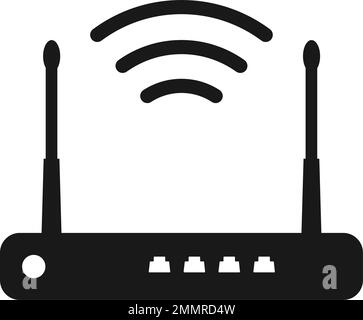 router icon stock illustration dsign Stock Vector