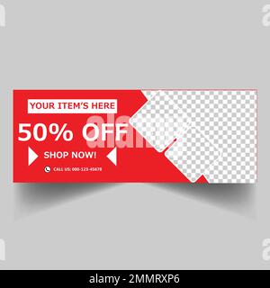 abstract banner design . green web banner template . ad banner design using green color. Stock Vector