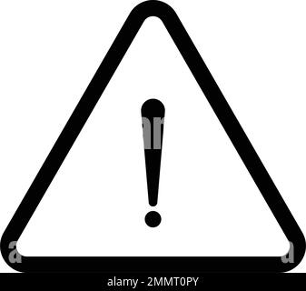 vektor car warning logo illustration design Stock Vector