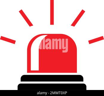 vektor car warning logo illustration design Stock Vector