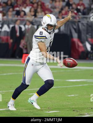 Los Angeles, CA, USA. 23rd Sep, 2018. Los Angeles Chargers punter Drew  Kaser (8) before the NFL Los Angeles Chargers vs Los Angeles Rams at the Los  Angeles Memorial Coliseum in Los