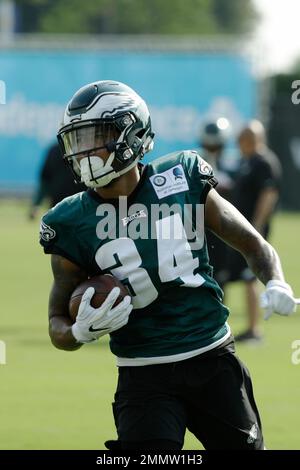 Philadelphia Eagles' Donnel Pumphrey during NFL football training camp  Friday, July 27, 2018 in Philadelphia. (AP Photo/Matt Rourke Stock Photo -  Alamy