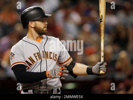 Arizona Diamondbacks third baseman Evan Longoria warms up prior to a  baseball game against the Tampa Bay Rays Tuesday, June 27, 2023, in  Phoenix. (AP Photo/Ross D. Franklin Stock Photo - Alamy