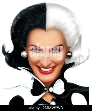 GLENN CLOSE in 102 DALMATIANS (2000), directed by KEVIN LIMA. Credit: WALT DISNEY PRODUCTIONS / Album Stock Photo