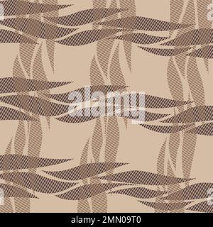 floral pattern with leafs for textile print. Silk scarf design, Stock Vector
