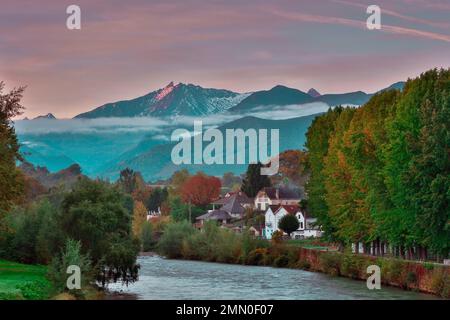 France, Pyrenees Atlantiques, Bearn, Nay Stock Photo