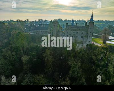 Random Drone Shots aerial Images From Stoke-On-Trent Stock Photo