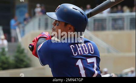 JUN 06, 2017: Texas Rangers designated hitter Shin-Soo Choo #17