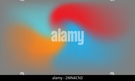 Abstract blurred design illustration template Stock Vector