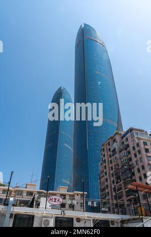 Xiamen shimao channel building Stock Photo