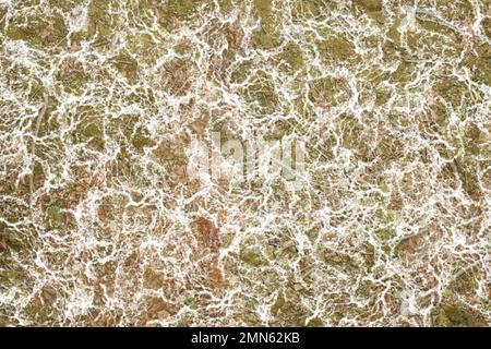 Crackles Watercolor in sand texture background Stock Photo