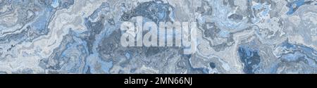 High resolution blue and white marble tile. Abstract texture and background. 2d illustration Stock Photo