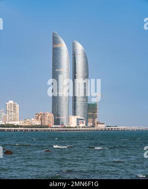 Xiamen shimao channel building Stock Photo