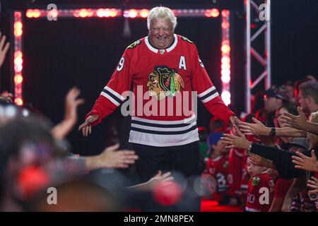 Before the Blackhawks' convention, Marian Hossa sends a message to fans