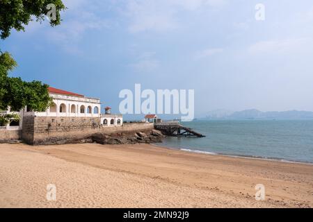 Gulangyu island in xiamen sea park pier Stock Photo