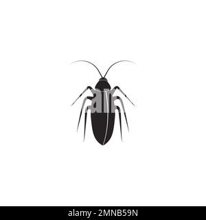 Cockroach vector icon illustration logo design Stock Photo