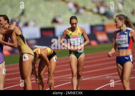 Gabija GALVYDYTĖ participating in the 800 meters of the European