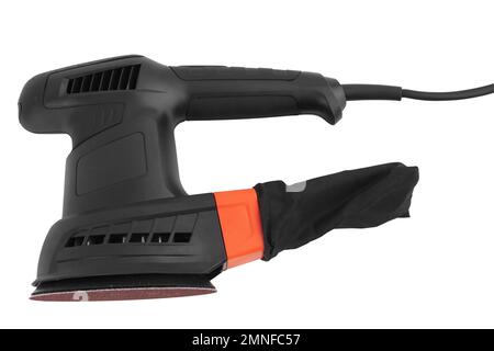 Electric sander tool isolated on white background Stock Photo