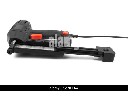 Electric stapler isolated on white background Stock Photo