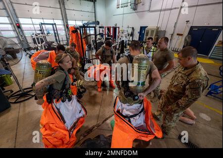 Members with the 167th Airlift Wing emergency management function and ...