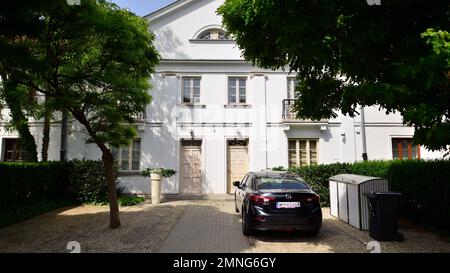 Warsaw, Poland. 19 June 2022. Stary Zoliborz is a kind of peaceful enclave and a mixture of small architectural wonders. Functionality, aesthetics and Stock Photo