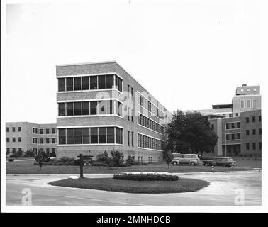 Naval Hospital St. Albans, Long Island, New York. ca. July 1958, West Wing section Stock Photo