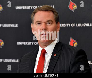 Louisville promotes Heird to full-time athletic director