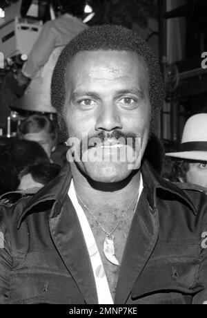Fred Williamson at the Save Your Sports Telethon at KHJ TV Studios in