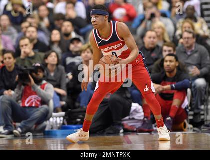 Washington Wizards forward Kelly Oubre Jr. during an NBA basketball media  day, Monday, Sept. 25, 2017, in Washington. (AP Photo/Nick Wass Stock Photo  - Alamy