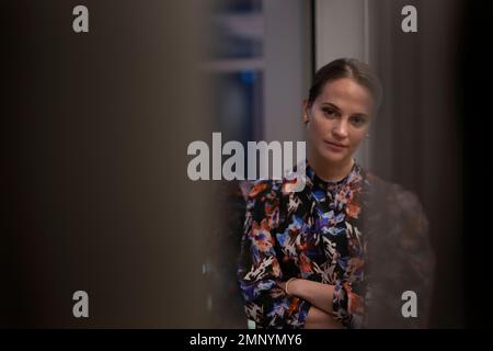 Swedish actress Alicia Vikander photographed in Gothenburg, Sweden