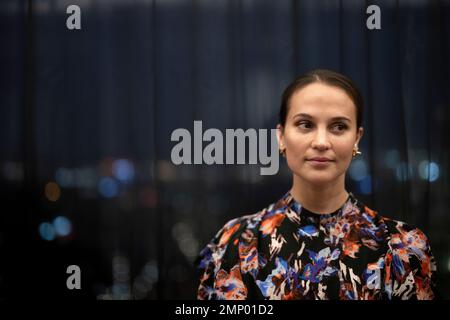 Swedish actress Alicia Vikander photographed in Gothenburg, Sweden