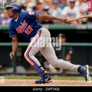 In this Sunday, Aug. 15, 1999 file photo, Montreal Expos' Vladimir