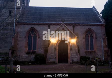 St. Giles Church, Exhall, near Bedworth, Warwickshire, England, UK Stock Photo