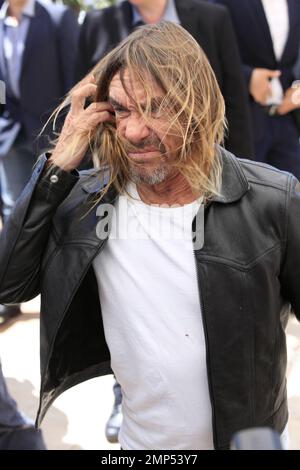 Iggy Pop at the 'Gimmie Danger' photocall held at the Cannes Palais des Festivals et des Congrès during the 69th Cannes International Film Festival in Cannes, France. 19th May, 2016. Stock Photo