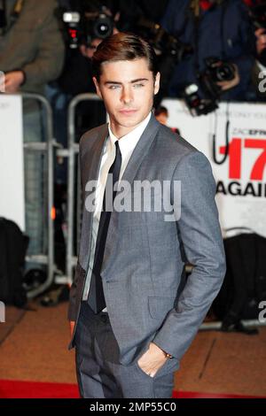 Zac Efron attends the UK Premiere of 