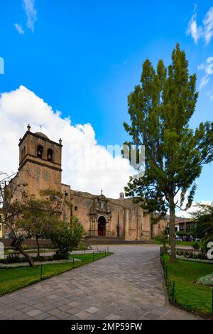 Church and convent of San Francisco, Cusco, Peru Stock Photo