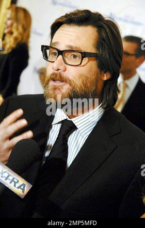 Jim Carrey attends the UCLA Neurosurgery Visionary Ball honoring Jim Carrey in Los Angeles, CA. 10/1/09. F Stock Photo