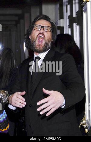 Jim Carrey attends the UCLA Neurosurgery Visionary Ball honoring Jim Carrey in Los Angeles, CA. 10/1/09. F Stock Photo