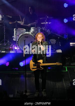 Travis Clark of 'We The Kings' at the 2013 SummerFest at Revolution Live in Fort Lauderdale, FL. 31st August 2013. Stock Photo