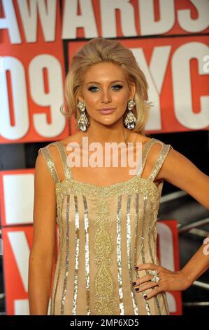 Stephanie Pratt attends the 26th Annual MTV Video Music Awards 2009 in New York, NY. 9/13/09. Stock Photo