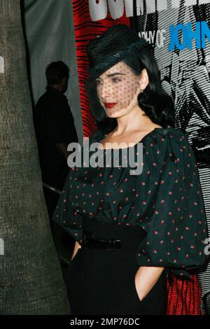 Dita Von Teese at the 8th Annual Johnny Ramone Tribute held at The ...