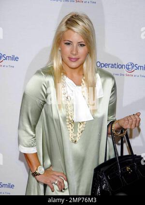 Shayne Lamas attends Operation Smile's eighth annual Smile Gala at the Beverly Hills Hilton. Los Angeles, CA. 10/2/09. Stock Photo