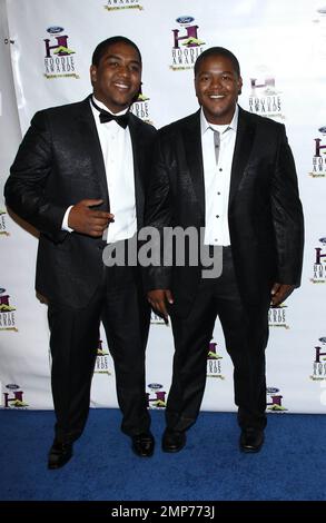 Chris Massey and Kyle Massey at the 9th Annual Ford Hoodie Awards honoring local business and community leaders held at the Mandalay Bay Casino Resort in Las Vegas, NV. 13th August 2011. Stock Photo