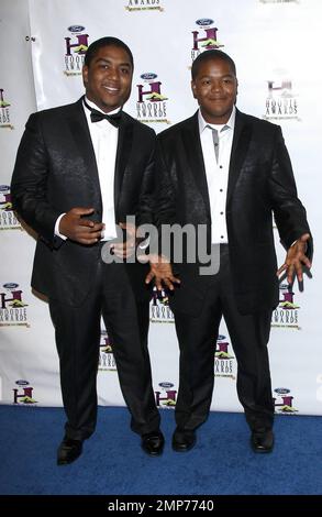 Chris Massey and Kyle Massey at the 9th Annual Ford Hoodie Awards honoring local business and community leaders held at the Mandalay Bay Casino Resort in Las Vegas, NV. 13th August 2011. Stock Photo