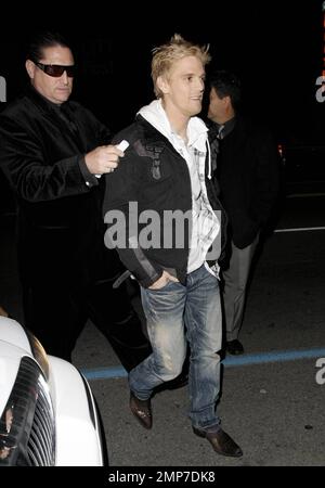 Aaron Carter Arrives At Sean